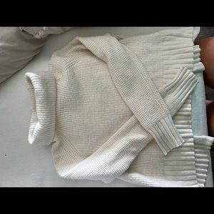 Madewell open back sweater